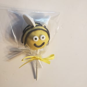 Bumblebee cakepops (1 dozen)