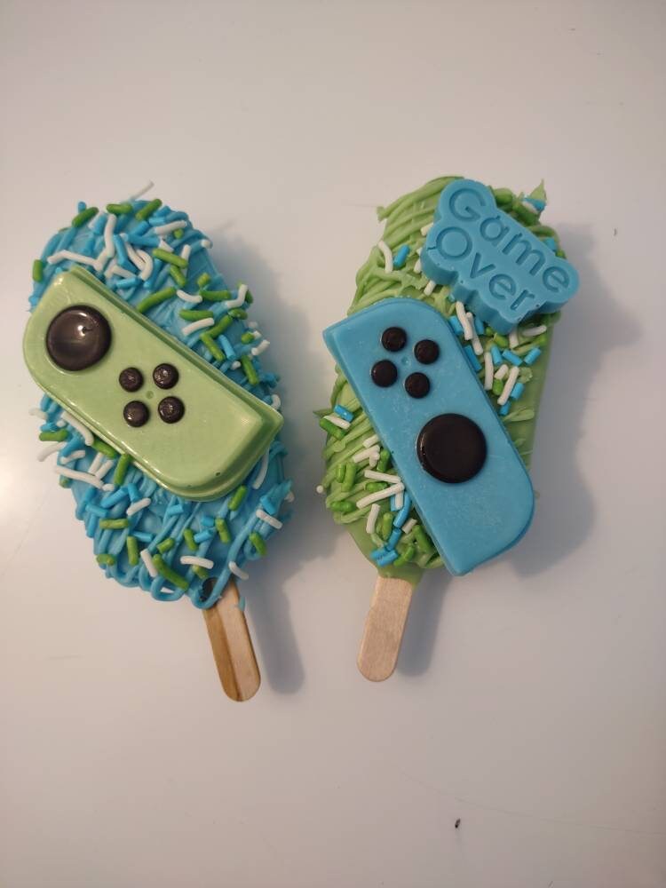 Switch Game Controller Cake Popsicles (1 Dozen-12 Cakes) - Etsy