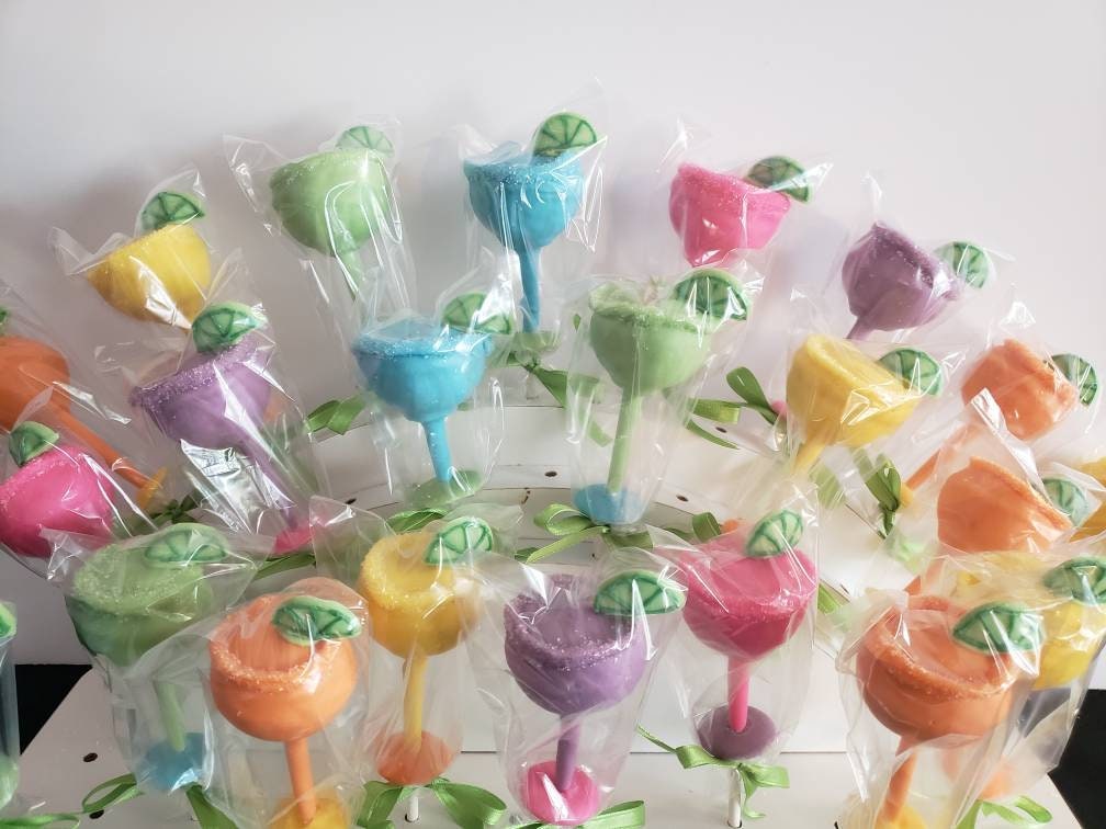 Margaritas Cake Pops 1 Dozen 21st Birthday Mother's Day Etsy