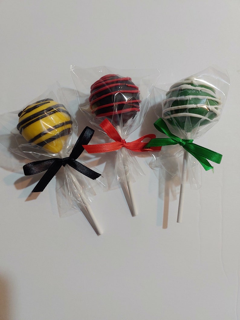 Drizzled Cake Pops 1 Dozen Etsy
