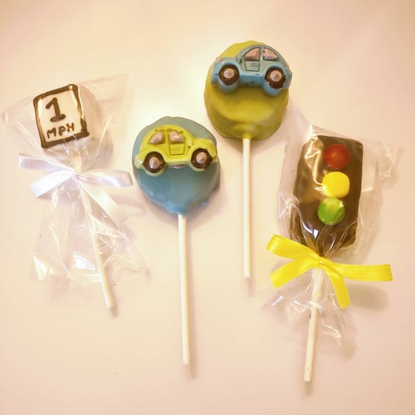Cars Cake Pops Etsy