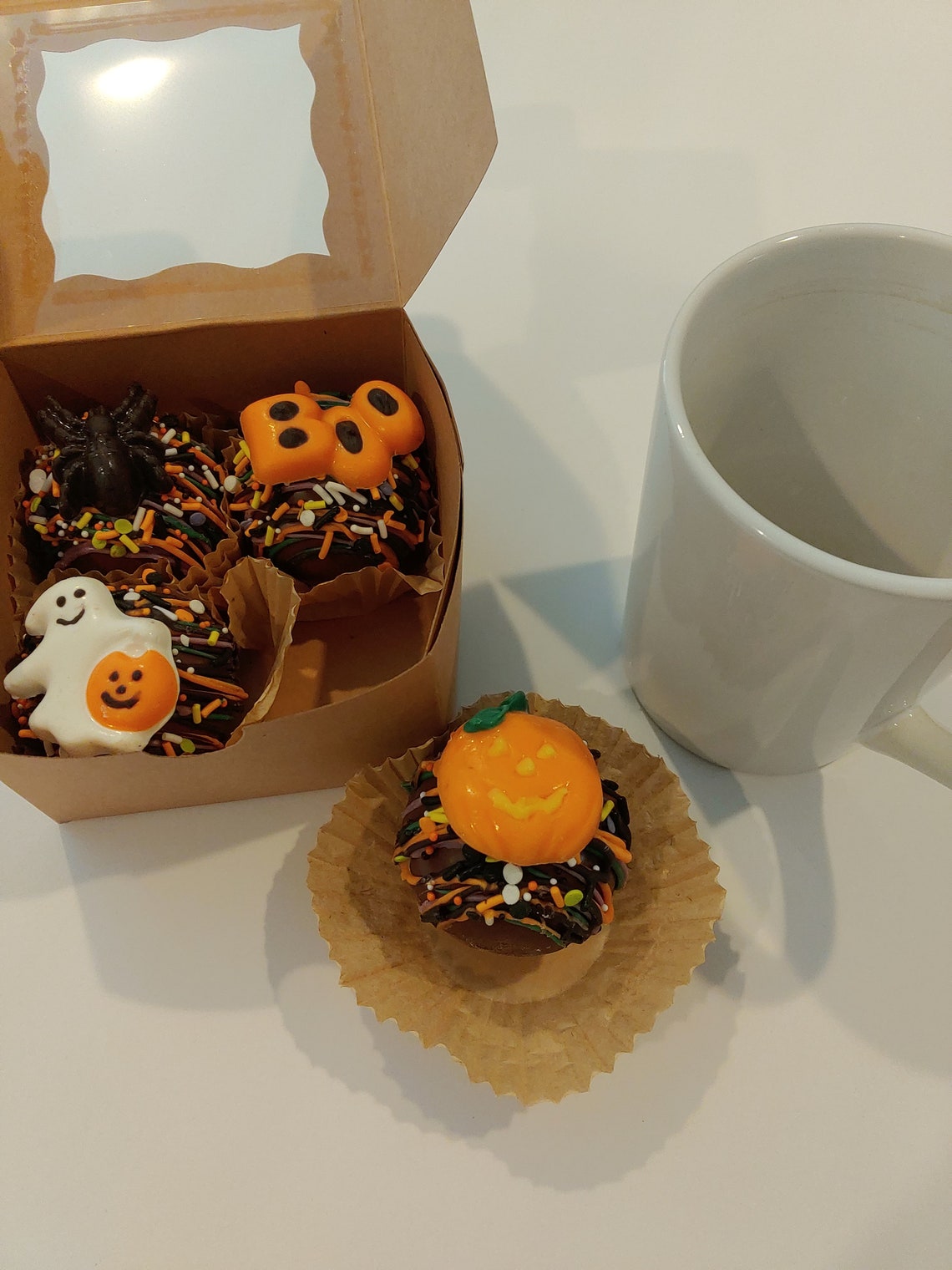 Halloween Small Hot Cocoa Bombs for 8oz Cup of Cocoa 4 Etsy