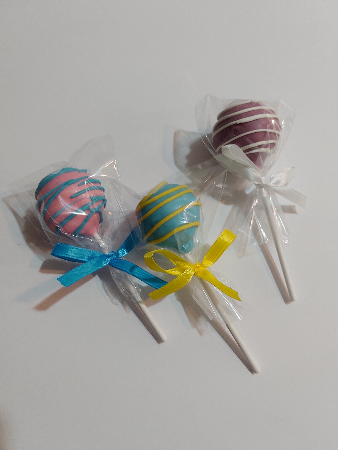 Drizzled Cake Pops 1 Dozen Etsy