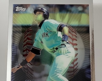 ORIGINAL Derek Jeter 1998 Topps Mystery Finest BORDERED Baseball Card