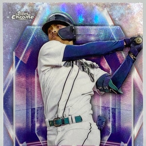 ORIGINAL Julio Rodriguez Seattle Mariners - Topps Chrome ‘Stars of MLB’ Card!