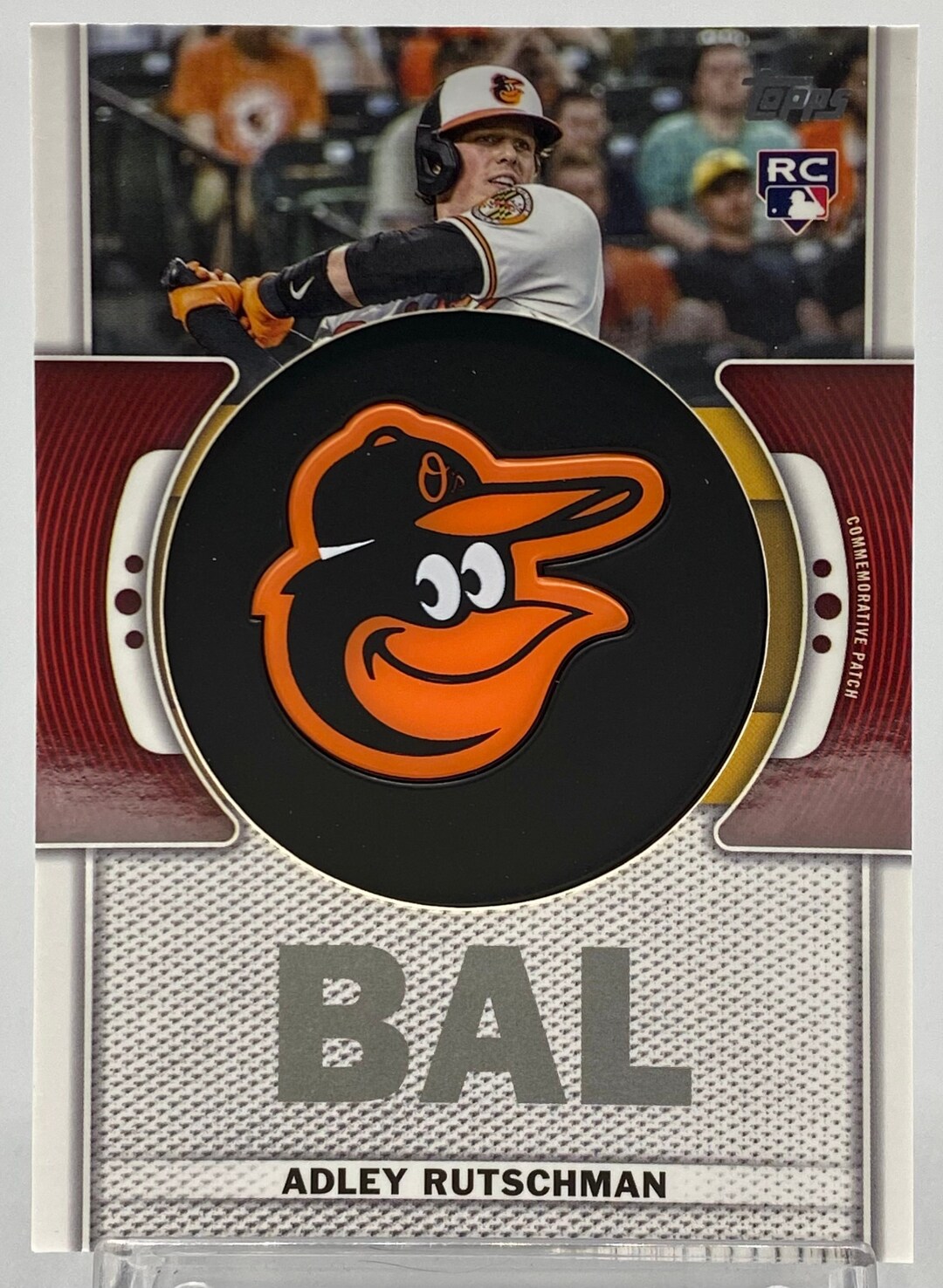 ORIGINAL Adley Rutschman Baltimore Orioles - Topps 'commemorative