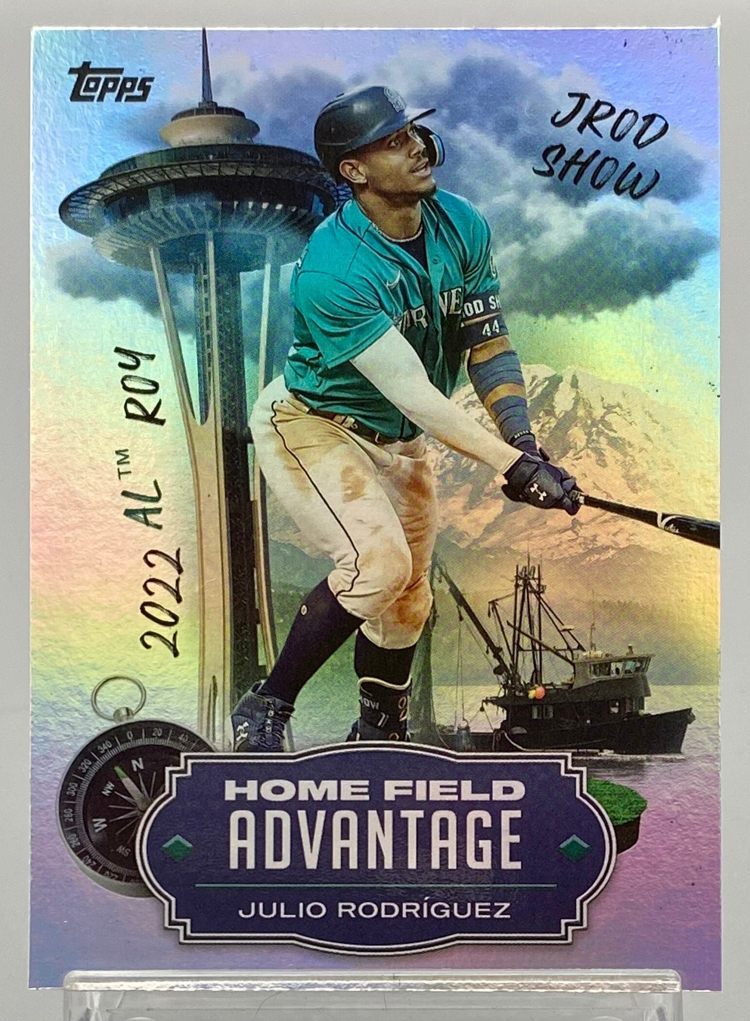 ORIGINAL Julio Rodriguez Seattle Mariners - Topps 'home Field