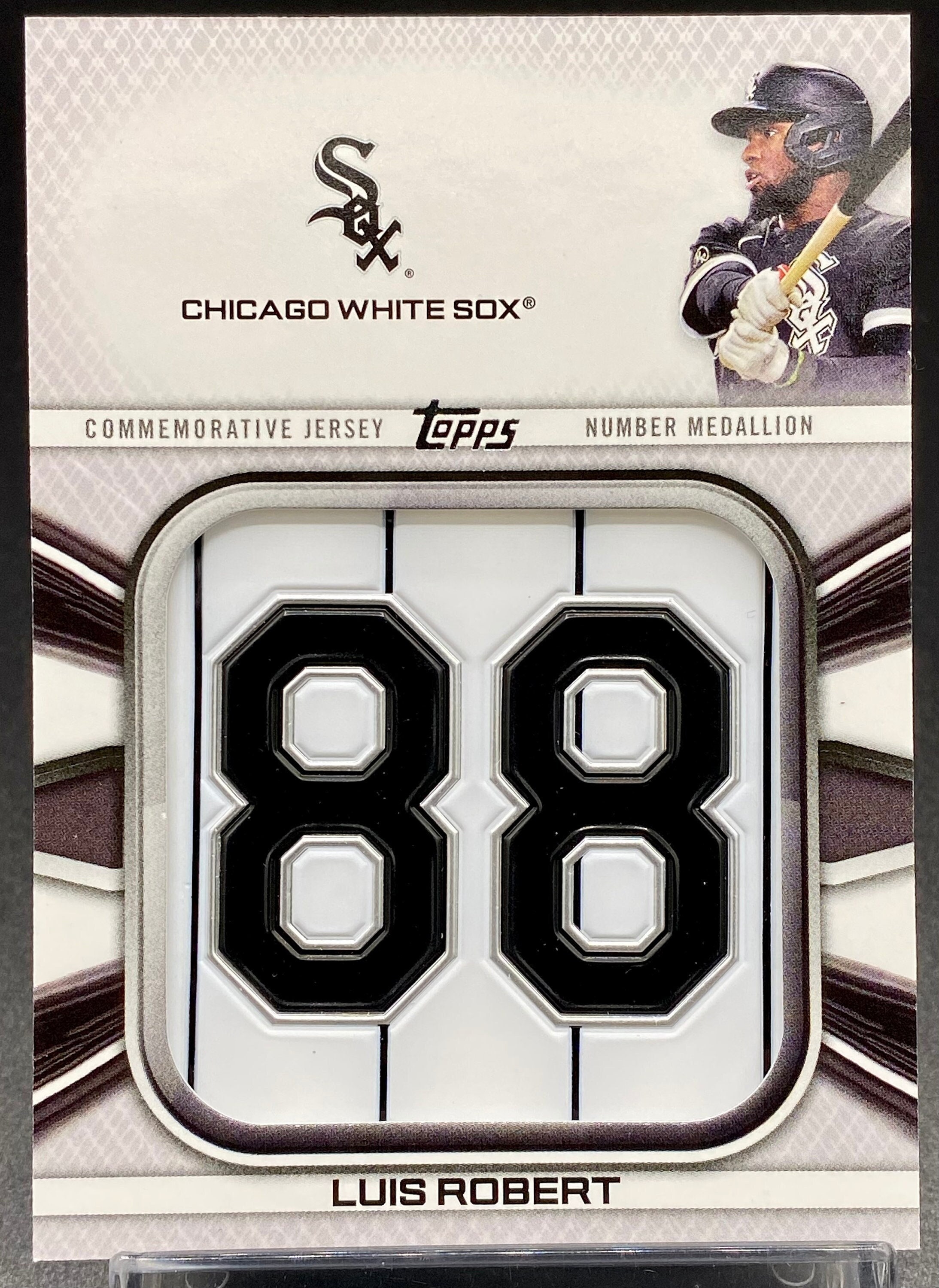 ORIGINAL Luis Robert Chicago White Sox Topps player Jersey 