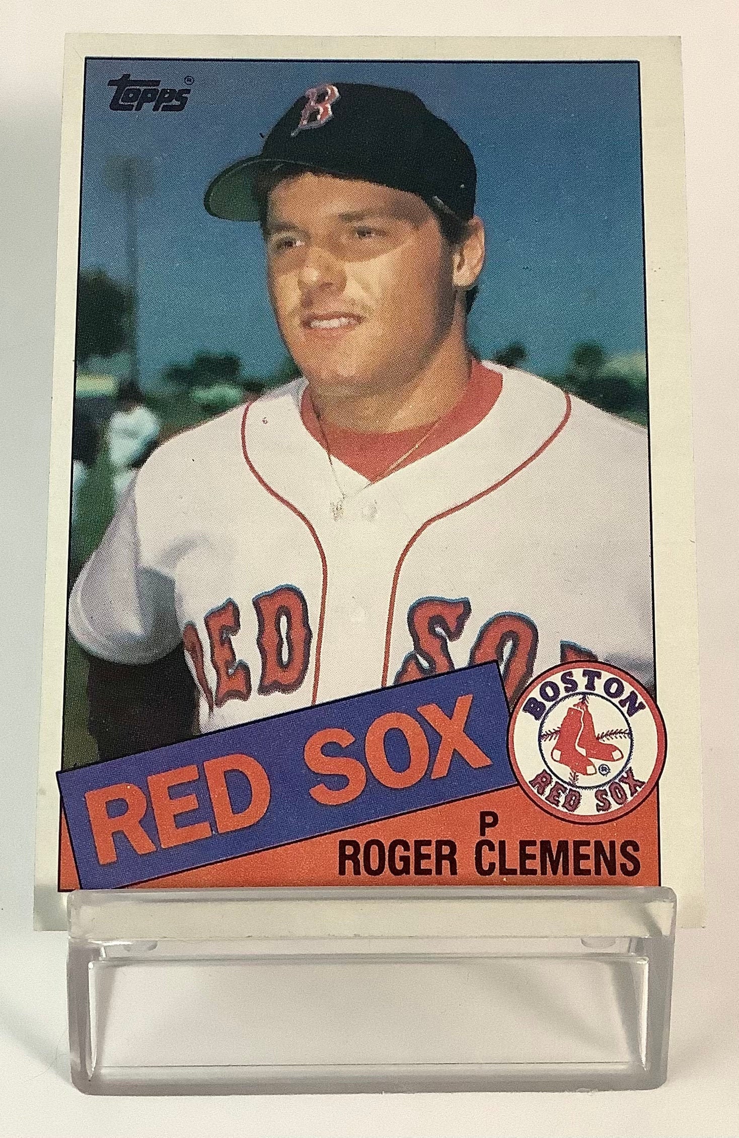 ORIGINAL Roger Clemens 1985 Topps Baseball ROOKIE CARD Etsy