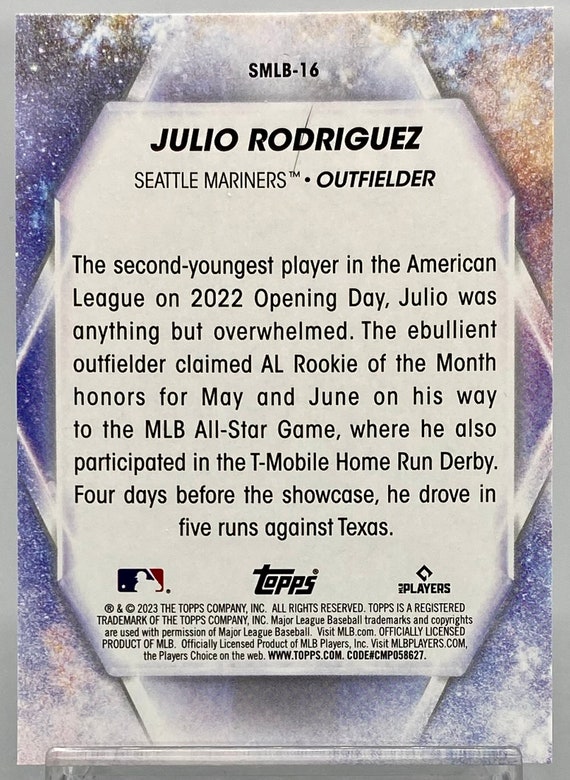 Seattle Mariners: Julio Rodriguez 2022 - Officially Licensed MLB