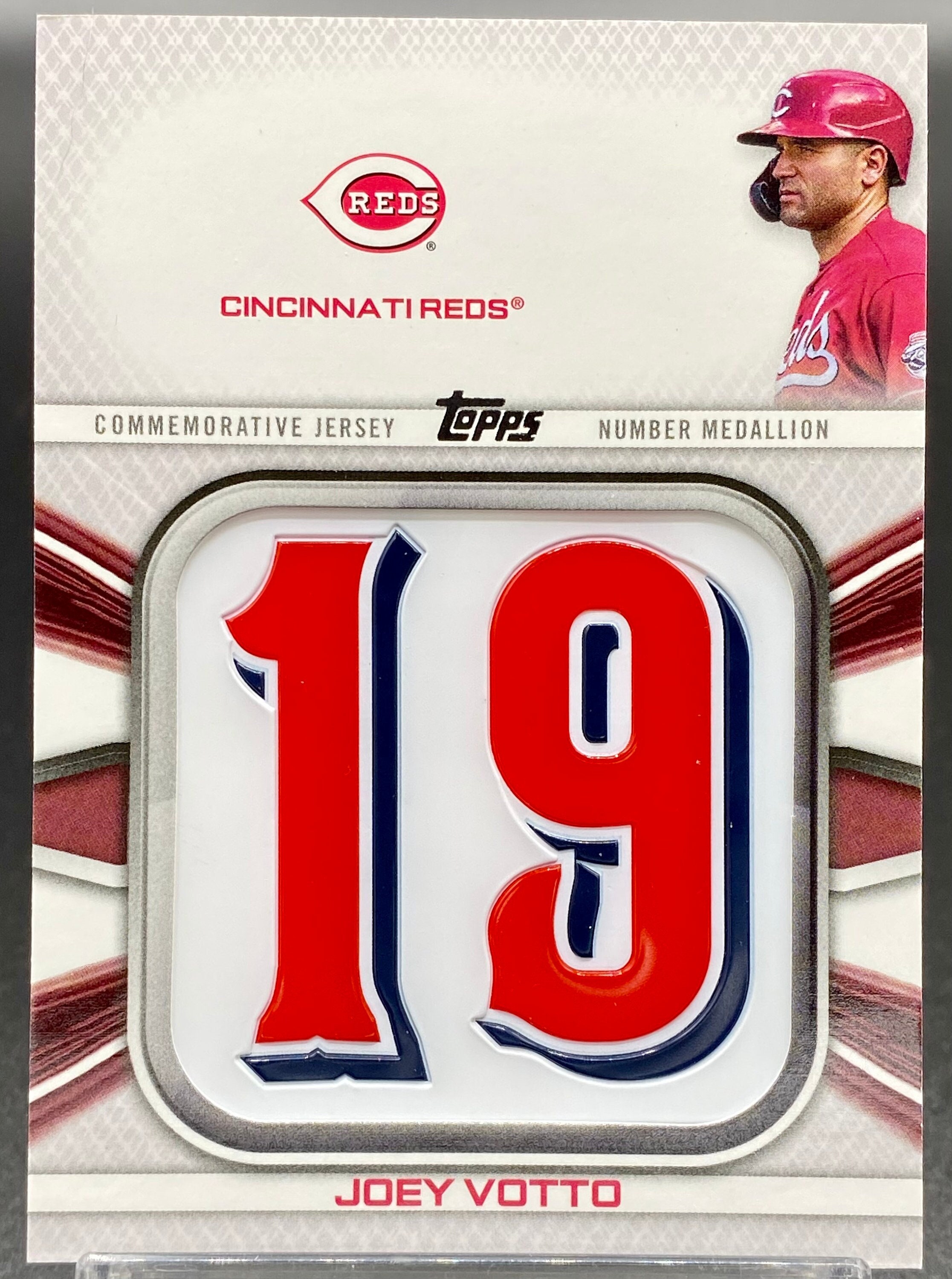 ORIGINAL Joey Votto Cincinnati Reds Topps player Jersey 