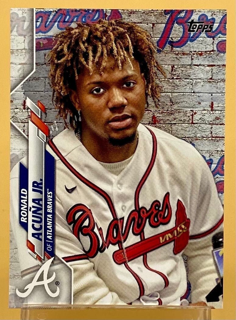 ORIGINAL Ronald Acuna Jr. Atlanta Braves Topps Update SP - Etsy
