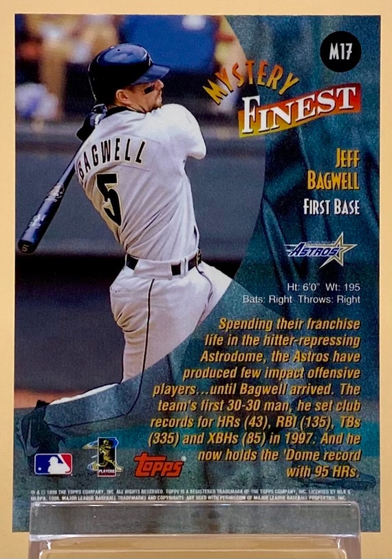 ジェフ バグウェル 30枚限定 ファーストナンバー Jeff Bagwell ジェフ バグウェル MLB topps サインカード