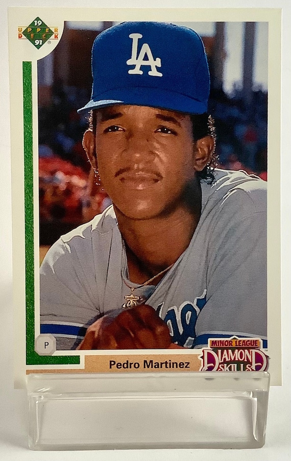 ORIGINAL Pedro Martinez 1991 LA Dodgers Upper Deck Baseball 