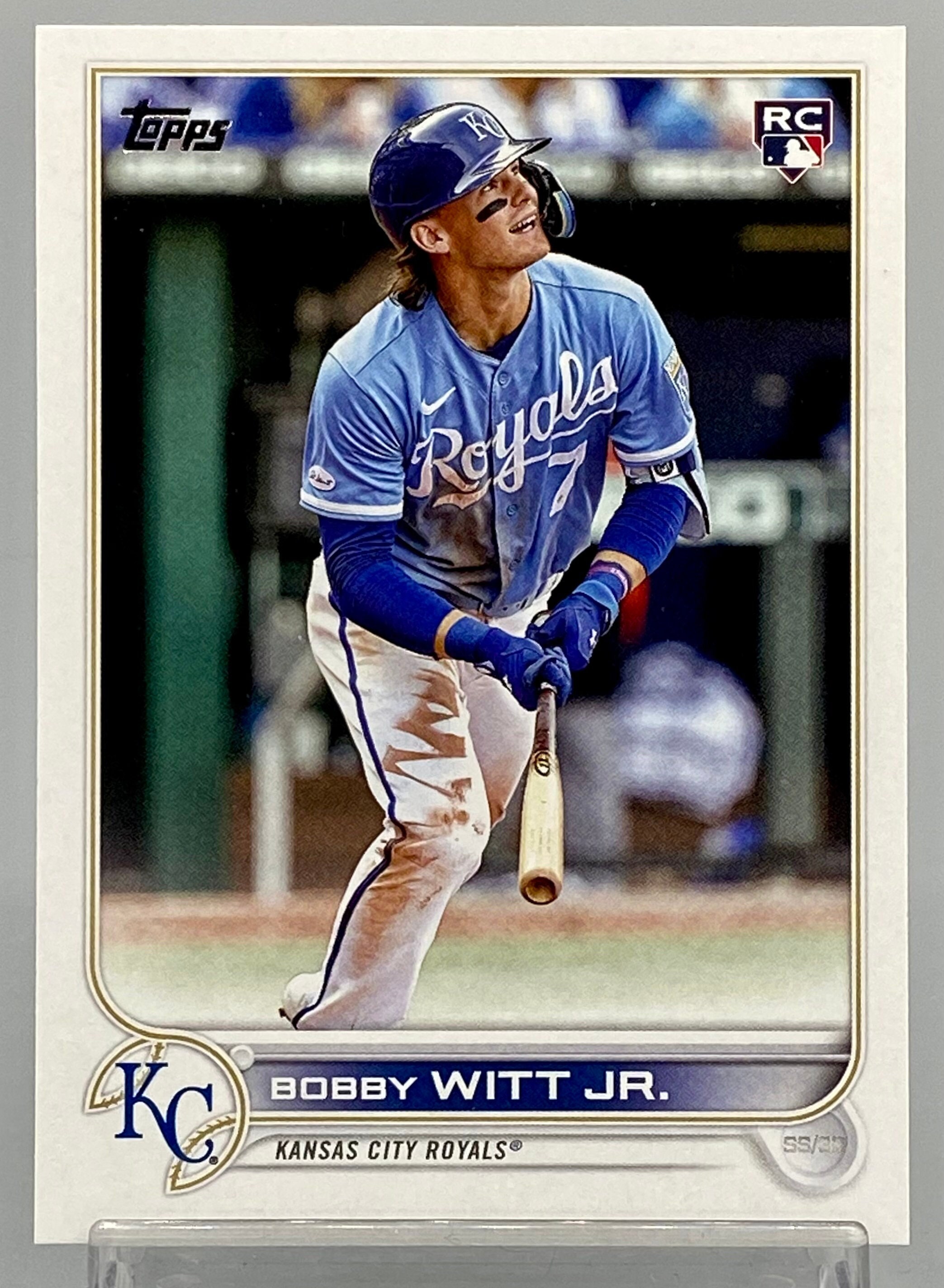 ORIGINAL Bobby Witt Jr. Kansas City Royals - Topps ROOKIE Baseball Card!