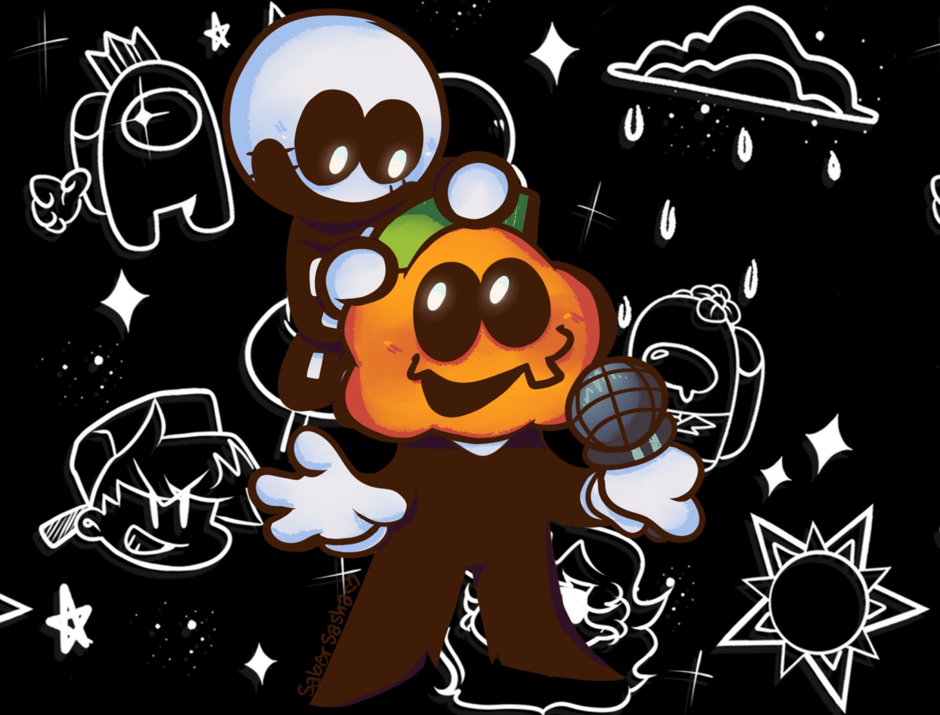 Sr Pelo's Spooky Month Kevin Smedium Stacking Plush Commission — Weasyl