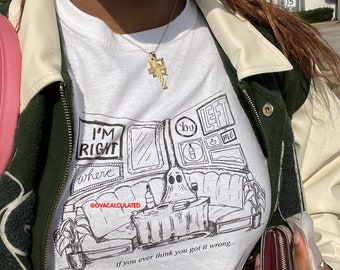 Right Where You Left Me Boxy Tee