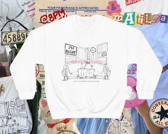 Right Where You Left Me Crewneck