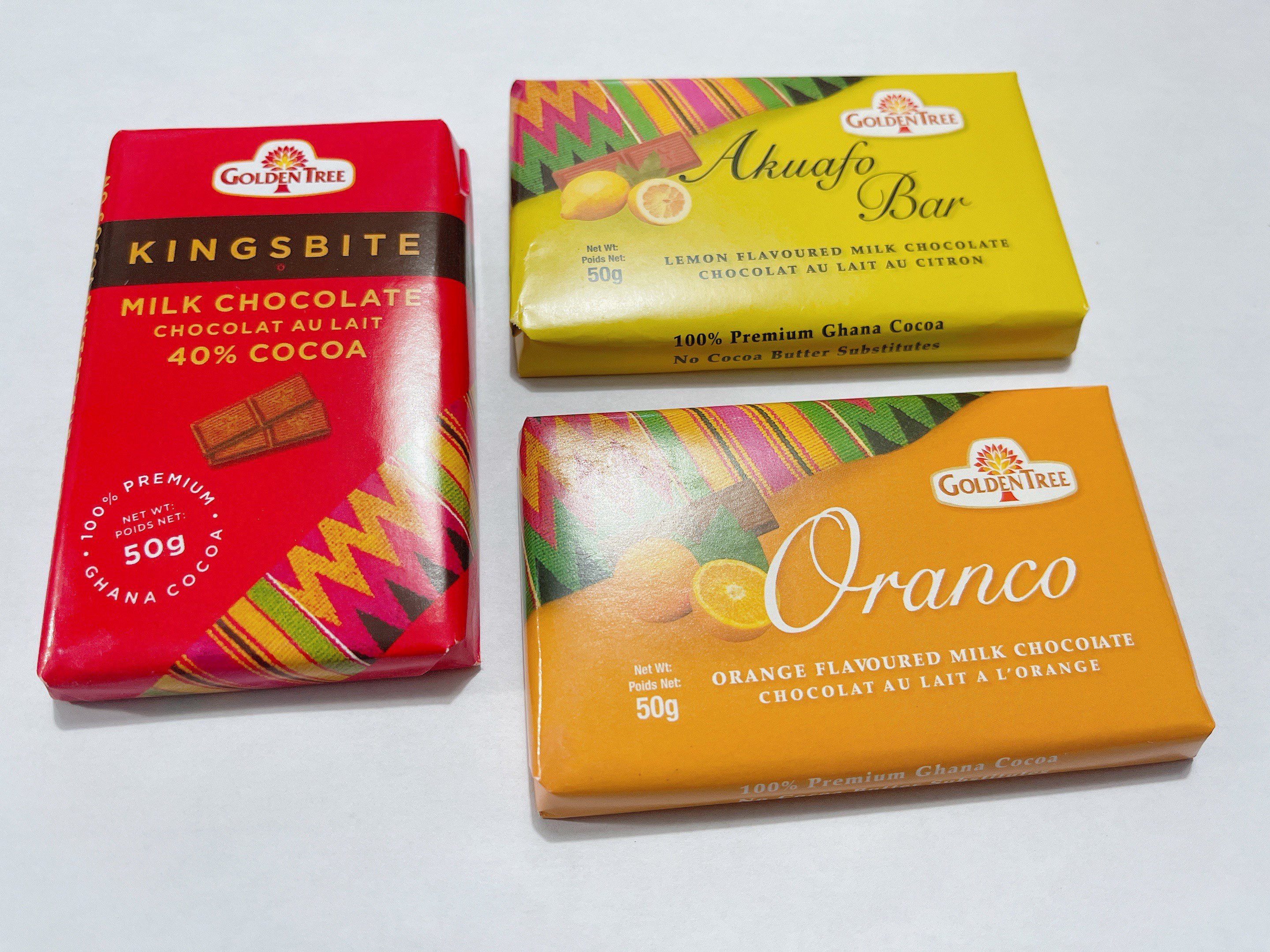 Golden Tree Chocolate Akuafo Bar Chocolate Oranco Chocolate