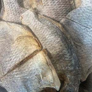 Koobi / Sallted Tilapia / Salted fish / khako / kako / sourced from Ghana, West Africa