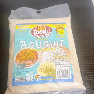 Egusi / Melon seeds / Agushie from Ghana / whole melon seeds / Ground melon seed / 8oz