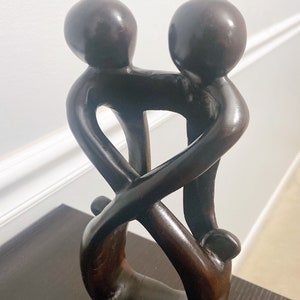 Interwoven figurine, African figurine, Handmade craft, Home decor