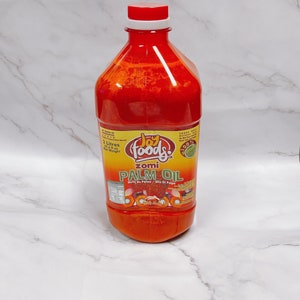 Zomi Palmolie / Rode palmolie / Palmolie / Made in Ghana / 2 liter / 67.628 oz /