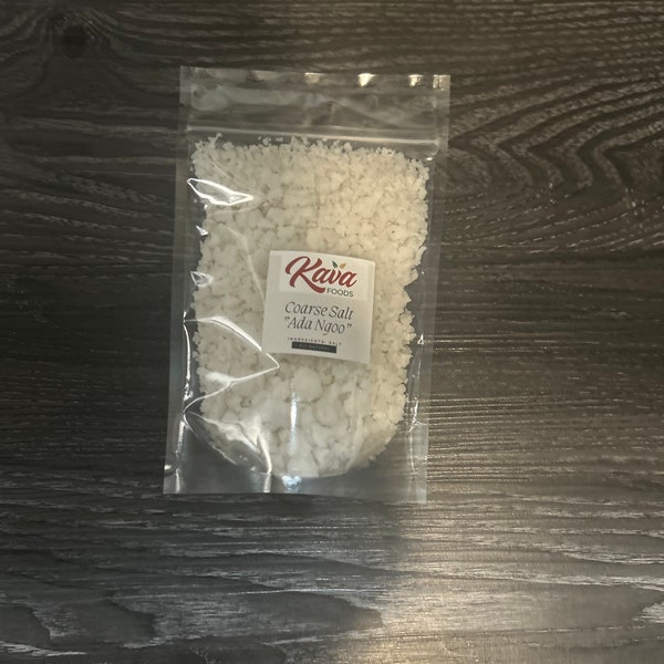 All natural Sea Salt, Ada salt, Ada Ngoo, Coarse salt Ghana