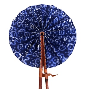 Handmade fans / Ankara print fans / African print fans / Ntoma fan / Hand fan / folding fan / Ghana made / Home decor / Gift ideas /