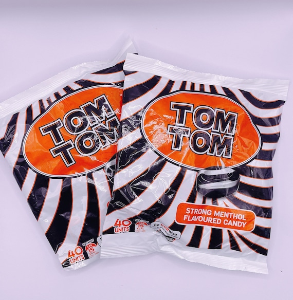 Tom Tom Candy / Menthol Flavored Candy / 40 Pieces / Etsy
