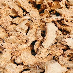 Natürliches dehydriertes Ingwer / Bio Ingwer / Produkt aus Ghana / 5 g