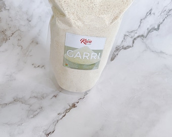 Garri croustillant / Garri blanc du Ghana / copeaux de yuca séchés / Garri croustillant / 1 lb / 2 lb
