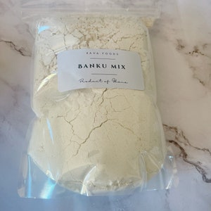 Banku mix / Fermented banku mix / 3 lb / Powdered banku mix /