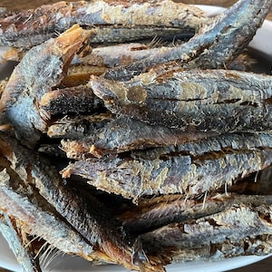 Dried Smoked Anchovies/ Herrings / Amane / sourced directly from Ghana, West Africa / 4 oz image 1