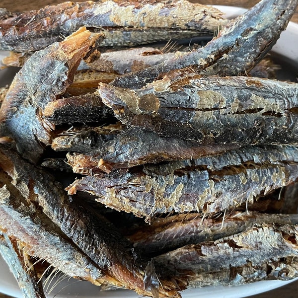 Dried Smoked Anchovies/ Herrings / Amane / sourced directly from Ghana, West Africa / 4 oz