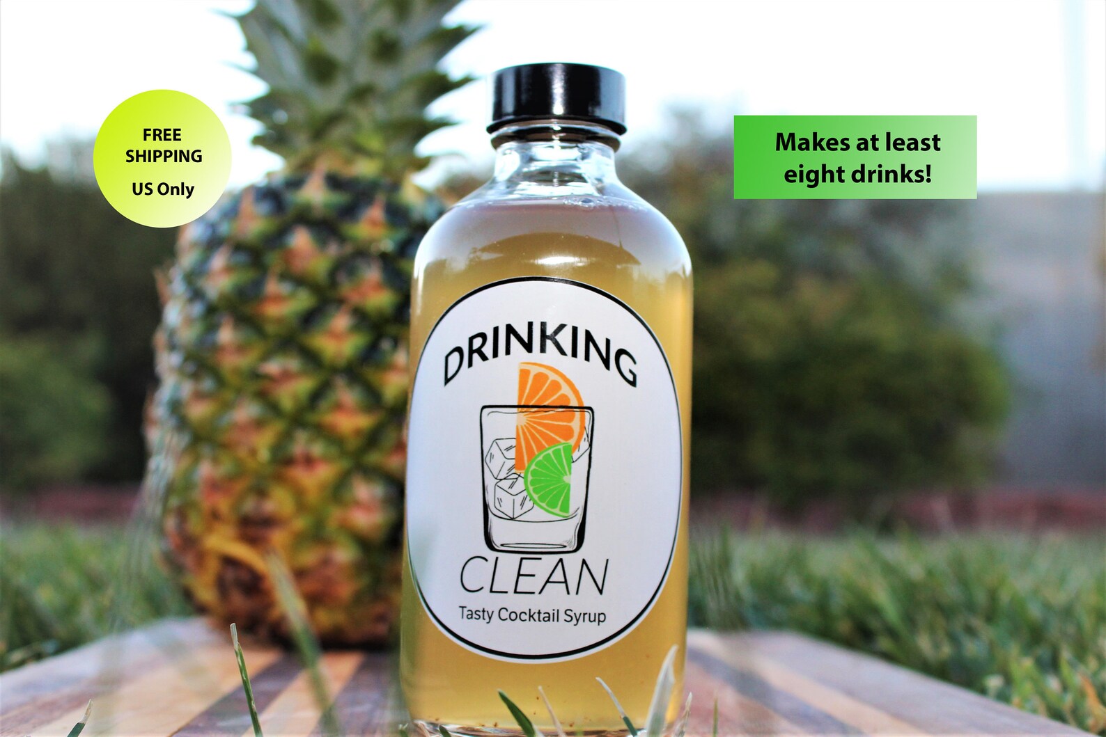 Fresh Pineapple Vanilla Cocktail Syrup Etsy