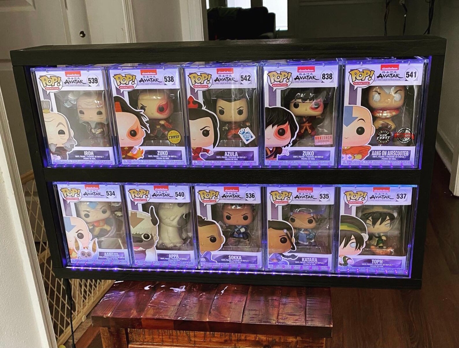 Black light Funko pop display Etsy