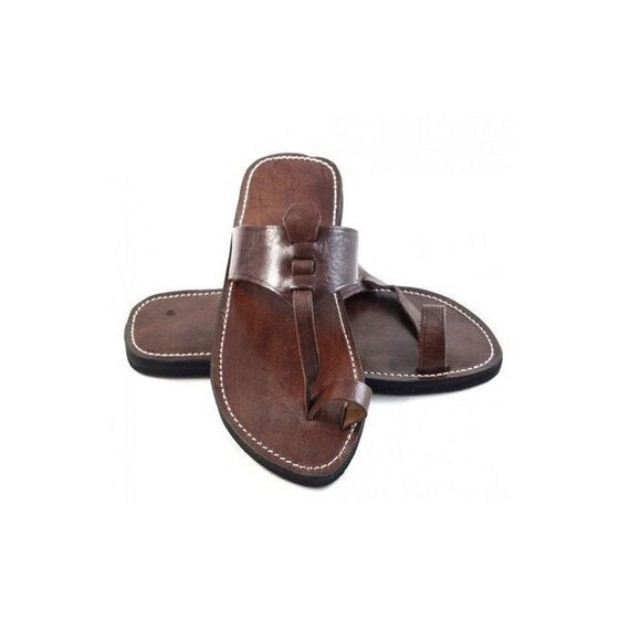 Handcrafted and authentic sandal Shoes Mens Shoes Sandals Flip Flops & Thongs 100% handmade natural leather sandal Genuine leather thongs Genuine leather sandal 