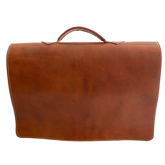 沸騰ブラドン Genuine Etsy - Brown Bag Shoulder Leather バッグ