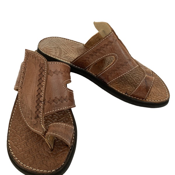Sandał z prawdziwej skóry, stringi z prawdziwej skóry, 100% ręcznie robiony sandał ze skóry naturalnej, Ręcznie robiony i autentyczny sandał