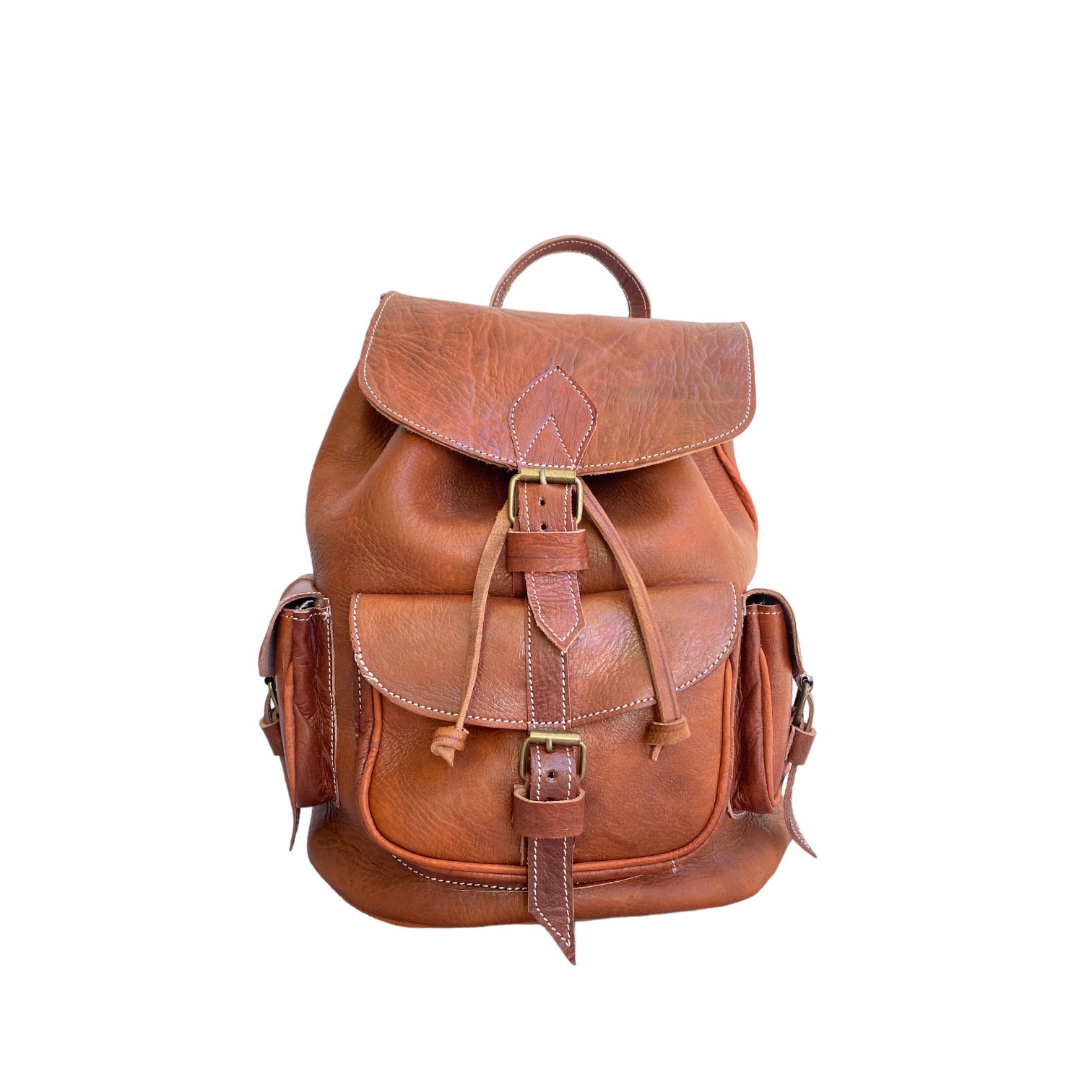 backpacks leather sale Personalized Brown Womens Backpack for Work, School + College Personalized (Brown) Designed for comfort Brown CowhideLeather Backpack Laptop Bag