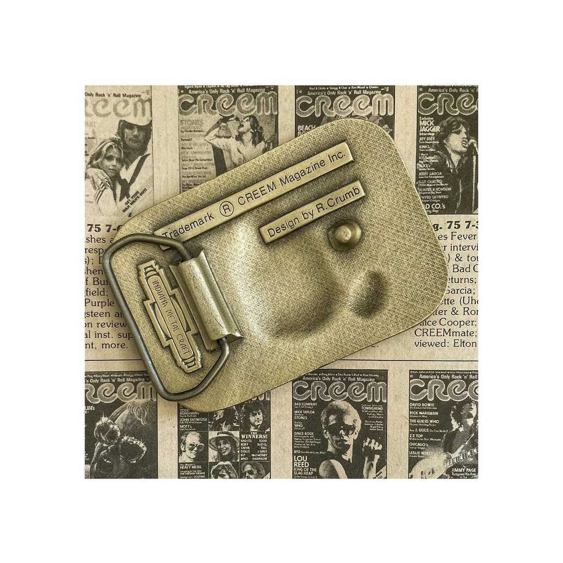 Official Boy Howdy CREEM Belt Buckle Etsy