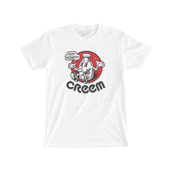 Official CREEM Magazine Boy Howdy Logo Unisex White Tshirt Etsy