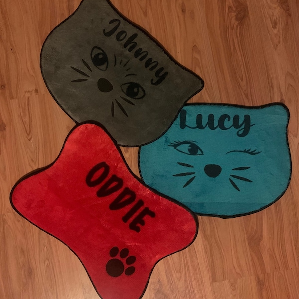 Cat Feeding Mat Etsy