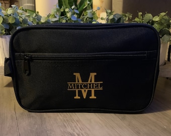 Personalized toiletry bag