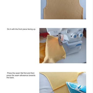 Boxy fit T-shirt PDF sewing patterns - XS to XXXL - digital patterns + sewing guide image 5