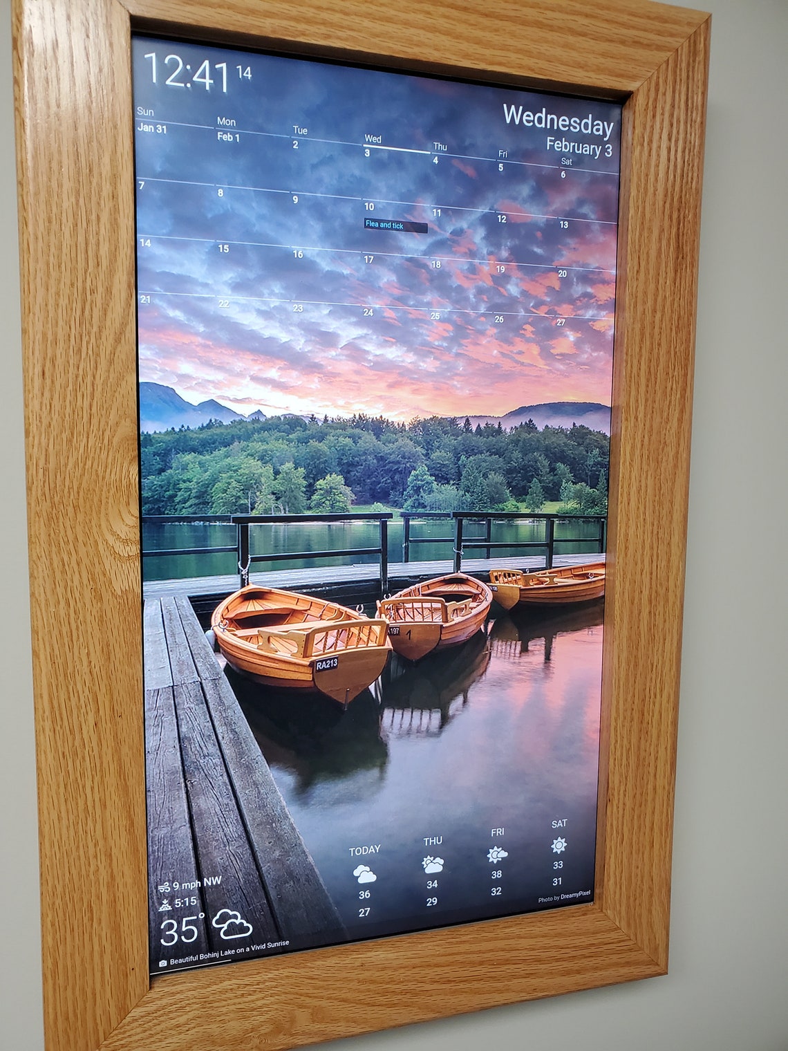 Smart Wall Display / Smart Calendar / Photo Viewer Etsy