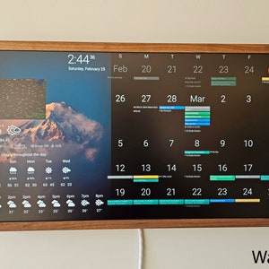 27in Smart Calendar / Smart Wall Display / Photo Viewer image 2