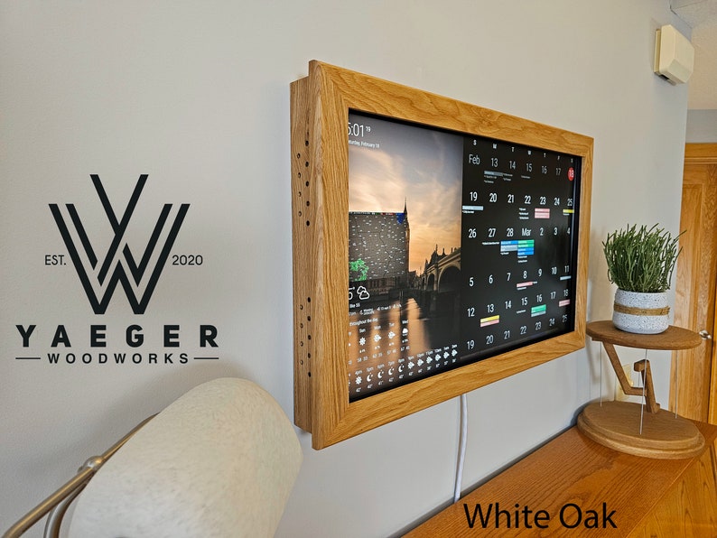 32in Touchscreen Smart Calendar / Smart Home Control Center / Etsy
