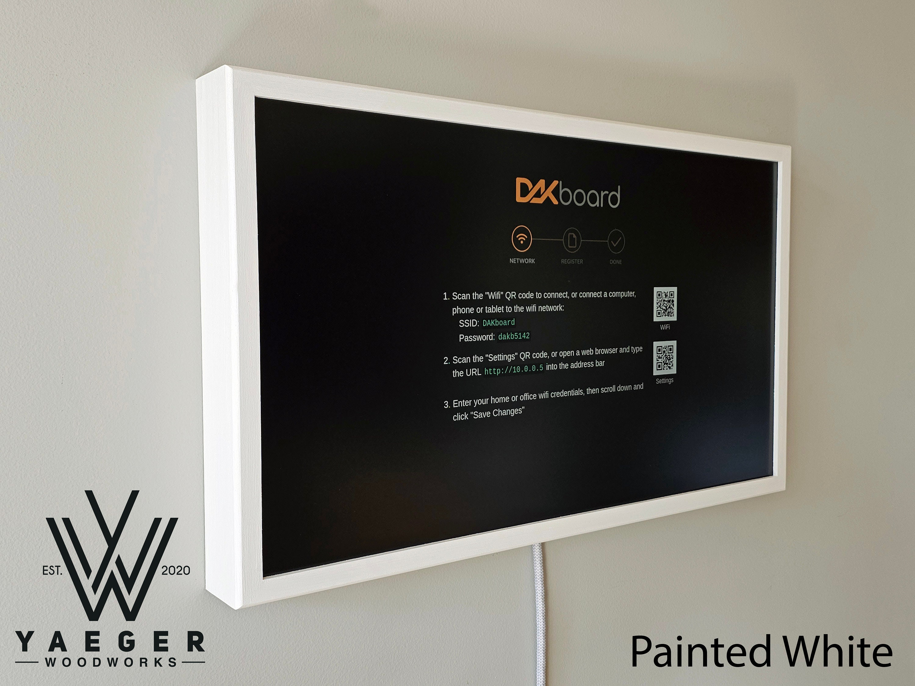 32" Digital Wall Display Smart Screen Wifi Calendar Smart Home Matter